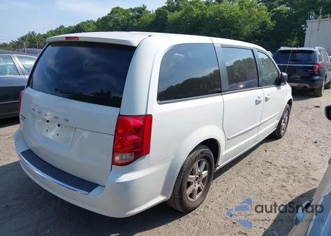 2012 Dodge Grand Caravan Se/Avp из США, поврежденный, VIN 2C4RDGBG2CR420156